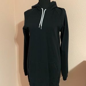 American apparel black hoodie dress - one size